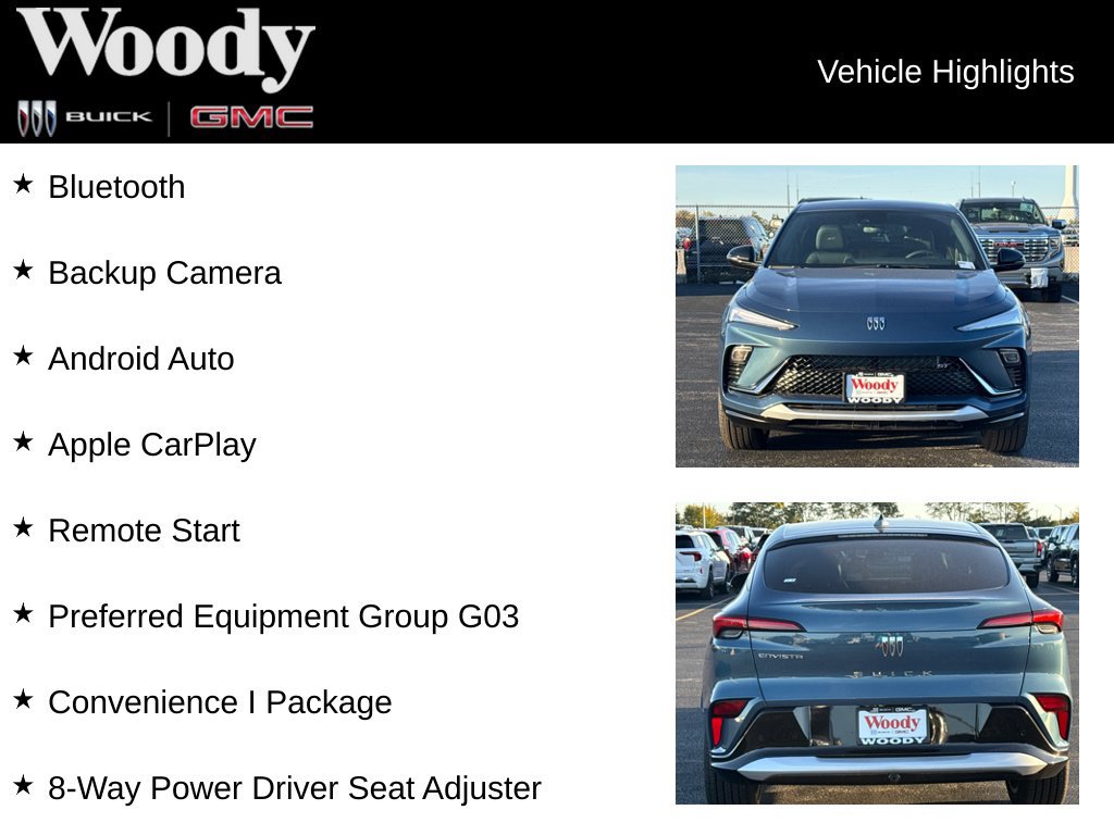 New 2026 Buick Envista Sport Touring w/ Convenience I Package FWD image 3