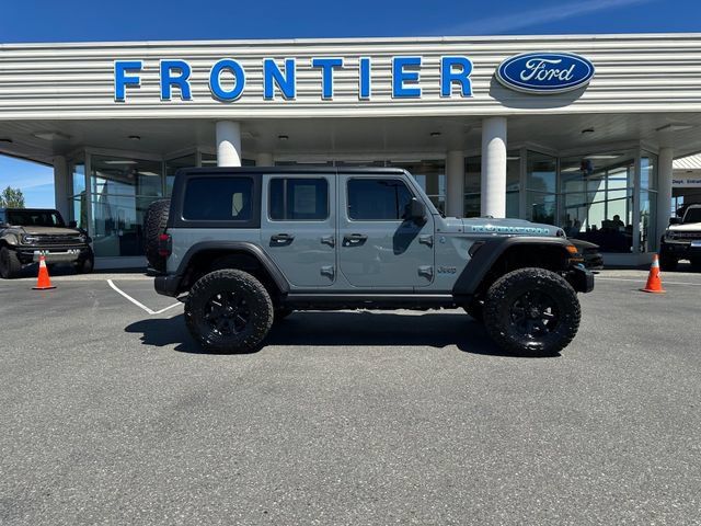 Used 2024 Jeep Wrangler Unlimited Rubicon 4xe w/ Technology Group AWD/4WD image 1