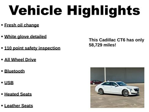 Used 2018 Cadillac CT6 Luxury AWD/4WD image 42