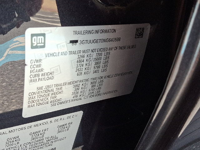 Certified 2022 GMC Sierra 1500 Denali AWD/4WD image 38