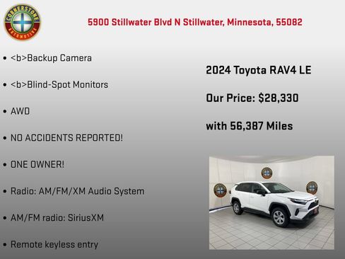 Used 2024 Toyota RAV4 LE AWD/4WD image 5