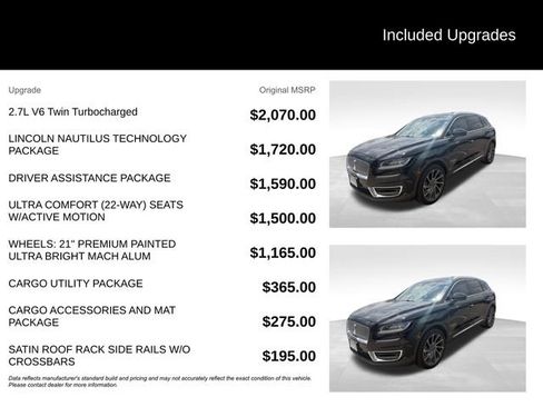 Used 2019 Lincoln Nautilus Reserve AWD/4WD image 5