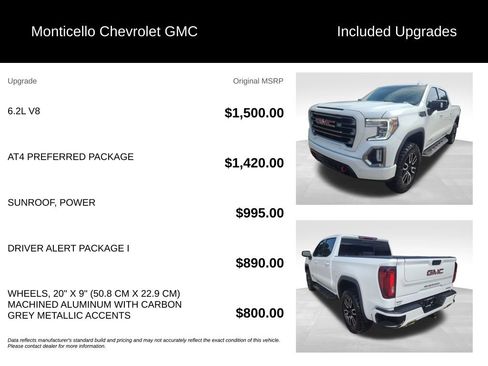 Used 2022 GMC Sierra 1500 AT4 w/ AT4 Preferred Package AWD/4WD image 5
