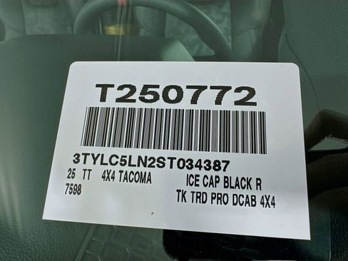 New 2025 Toyota Tacoma TRD Pro AWD/4WD image 17