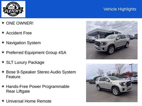 Used 2024 GMC Yukon SLT w/ SLT Luxury Package AWD/4WD image 2