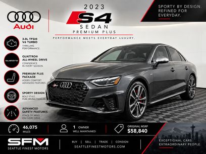 Used 2023 Audi S4 Premium Plus w/ Premium Plus Package