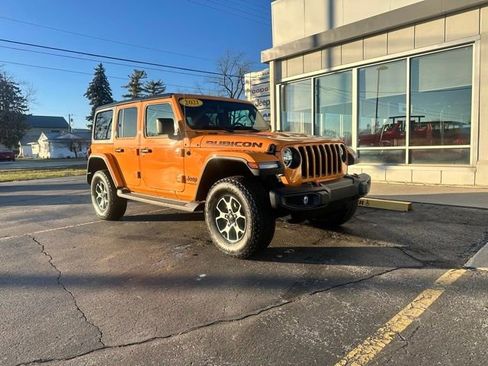 Used 2021 Jeep Wrangler Unlimited Rubicon image 2