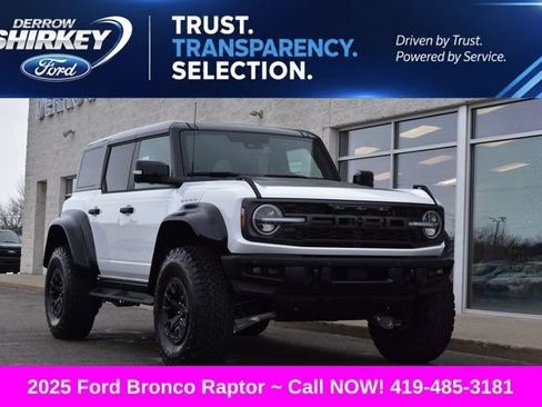 New 2025 Ford Bronco Raptor AWD/4WD image 1