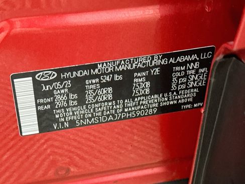 Used 2023 Hyundai Santa Fe SE AWD/4WD image 29