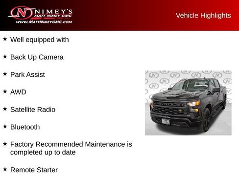 Used 2024 Chevrolet Silverado 1500 Custom AWD/4WD image 5
