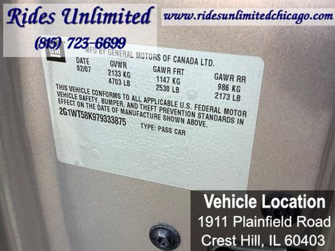 Used 2007 Chevrolet Impala LT image 19