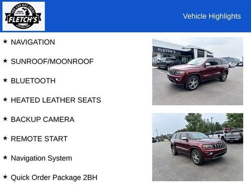 Used 2019 Jeep Grand Cherokee Limited AWD/4WD image 2
