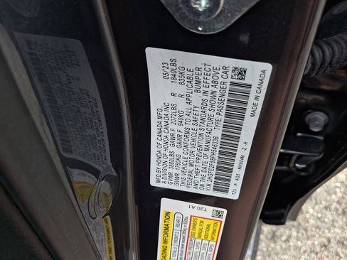 Certified 2023 Honda Civic Sport image 27