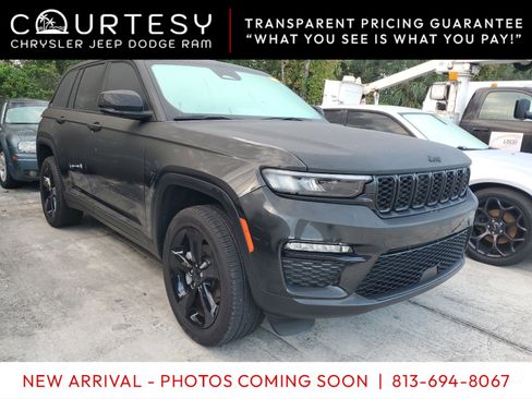 Certified 2024 Jeep Grand Cherokee Limited w/ Black Appearance Package image 1