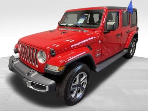 Used 2020 Jeep Wrangler Unlimited Sahara AWD/4WD image 1