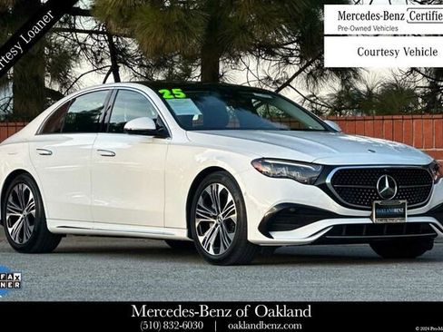 Certified 2025 Mercedes-Benz E 350 Sedan image 1
