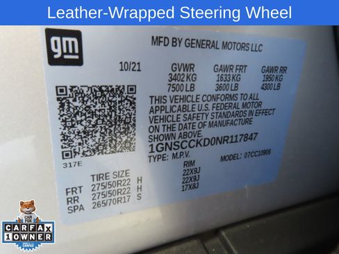 Used 2022 Chevrolet Suburban LT w/ Luxury Package image 30