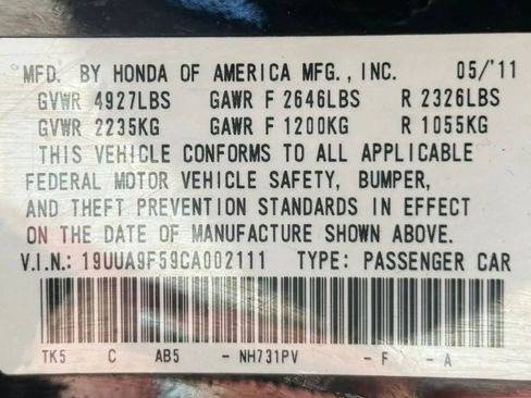 Used 2012 Acura TL SH-AWD image 31