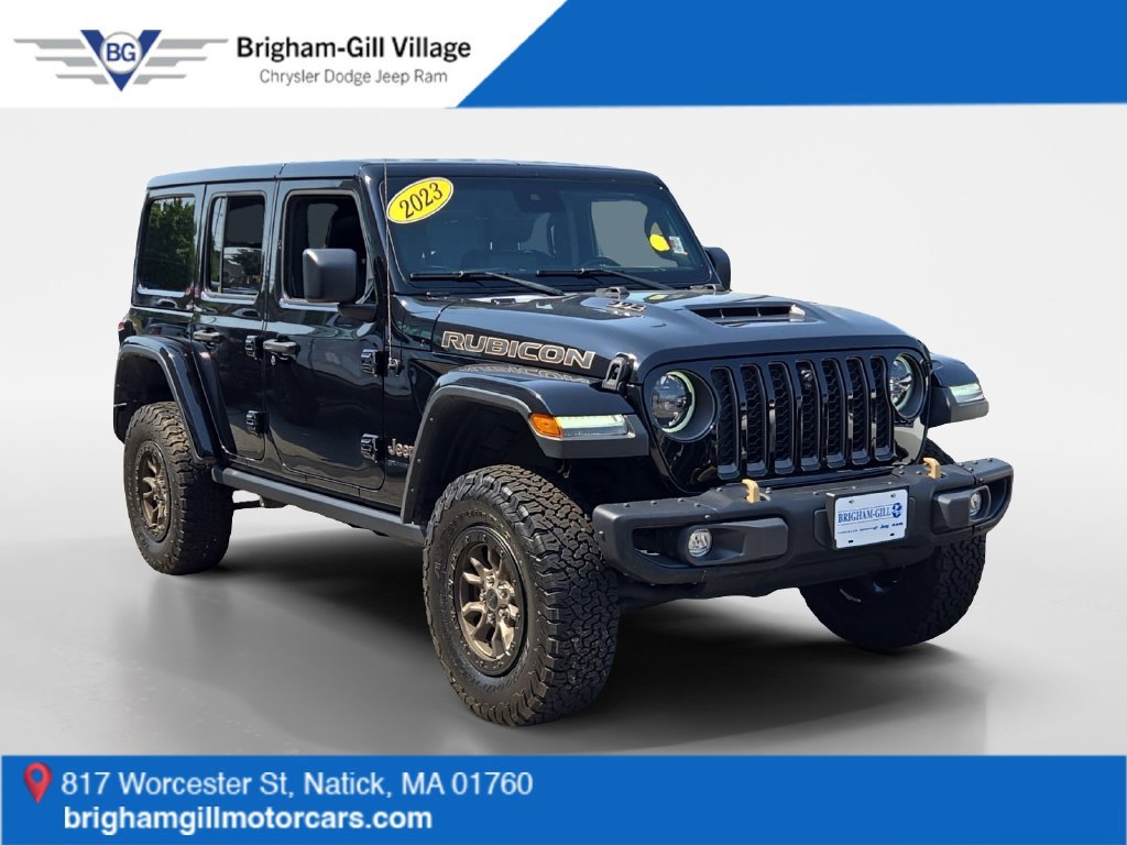 Certified 2023 Jeep Wrangler Unlimited Rubicon 392 w/ Trailer Tow Package AWD/4WD image 1