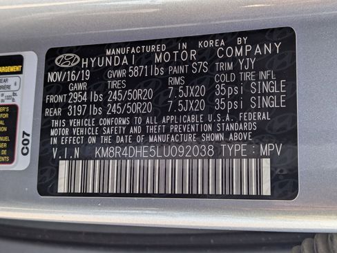 Used 2020 Hyundai Palisade SEL AWD/4WD image 32