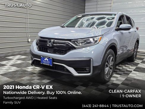 Used 2021 Honda CR-V EX image 1