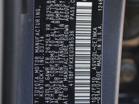 Used 2014 Toyota Camry LE image 14