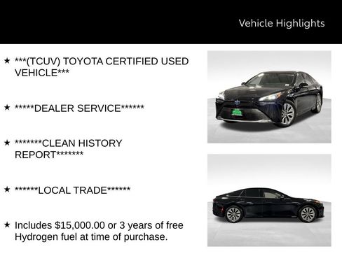 Certified 2022 Toyota Mirai XLE image 45