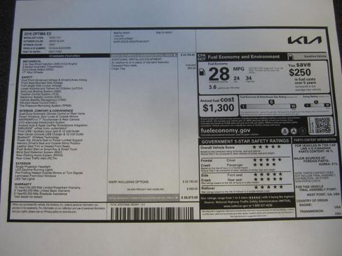 Used 2018 Kia Optima EX image 38