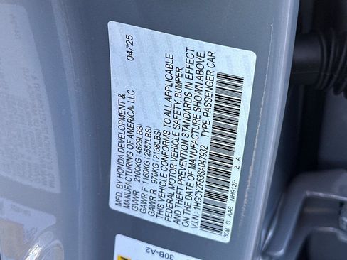 Certified 2025 Honda Accord Sport image 26