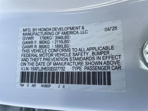 Used 2025 Honda Civic Sport image 41