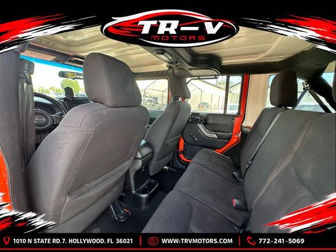 Used 2015 Jeep Wrangler Unlimited Sport w/ Connectivity Group AWD/4WD image 9