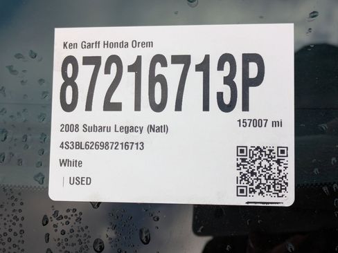 Used 2008 Subaru Legacy 2.5i Limited image 31