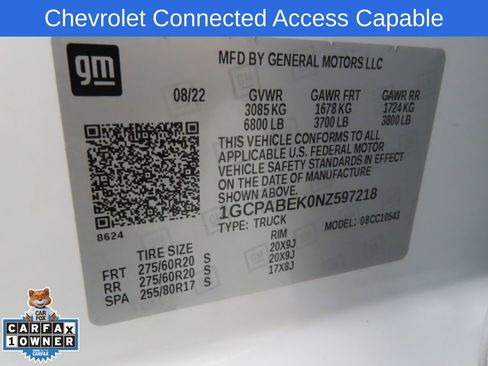 Used 2022 Chevrolet Silverado 1500 Custom image 27