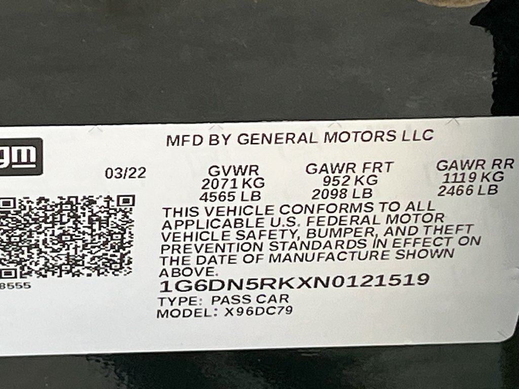 Used 2022 Cadillac CT5 Premium Luxury w/ Climate Package RWD image 30