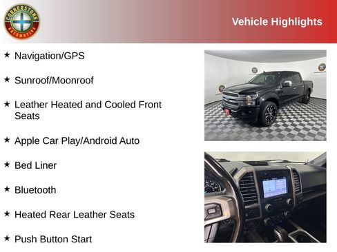 Used 2019 Ford F150 Platinum w/ Equipment Group 701A Luxury AWD/4WD image 2