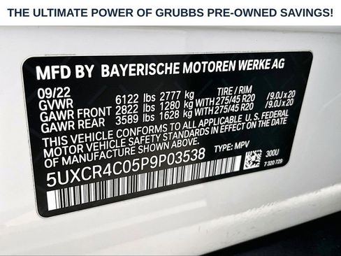 Used 2023 BMW X5 sDrive40i RWD image 44