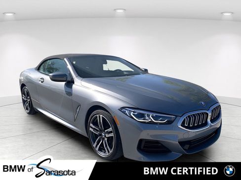 Certified 2025 BMW 840i xDrive Convertible AWD/4WD image 1