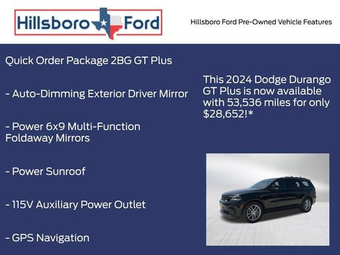 Used 2024 Dodge Durango GT RWD image 6