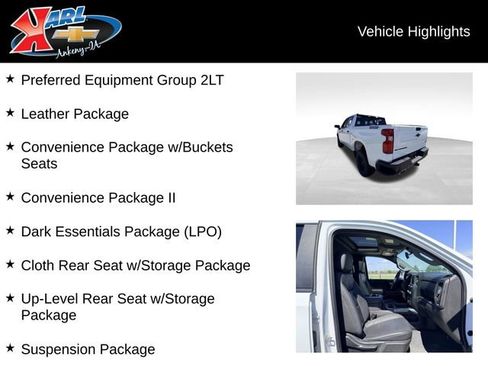 Certified 2021 Chevrolet Silverado 1500 LT Trail Boss w/ Convenience Package II AWD/4WD image 2