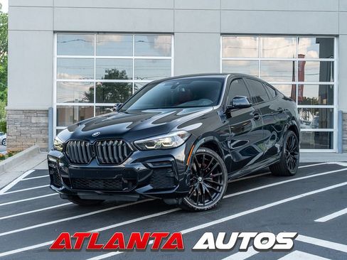 Used 2022 BMW X6 xDrive40i w/ M Sport Package AWD/4WD image 1