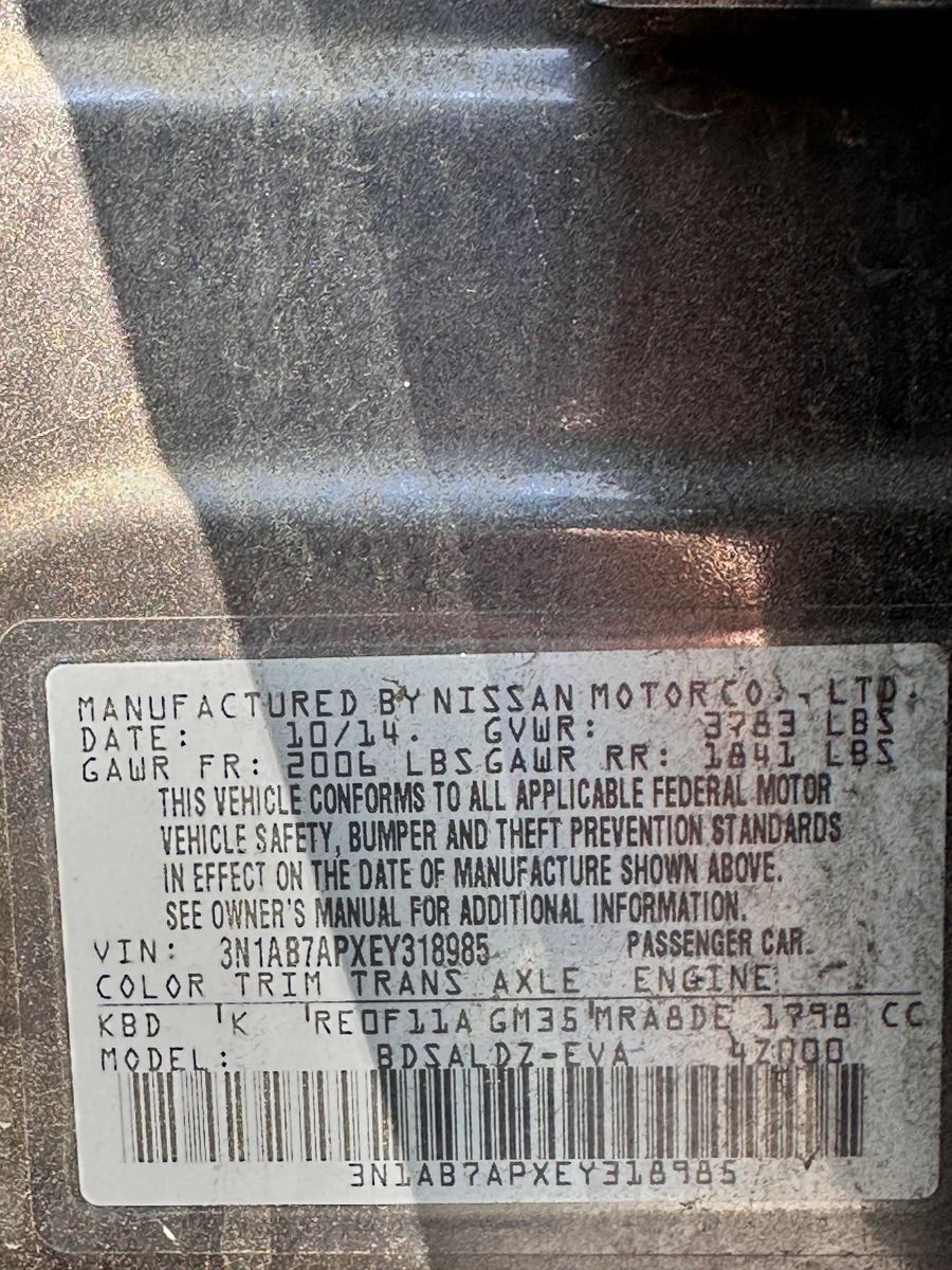 Used 2014 Nissan Sentra SV w/ SV Driver Package FWD image 12