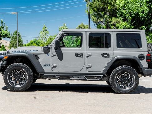 Used 2023 Jeep Wrangler Unlimited Rubicon 4xe w/ Cold Weather Group AWD/4WD image 3