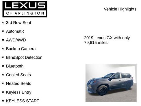 Used 2019 Lexus GX 460 Premium AWD/4WD image 8