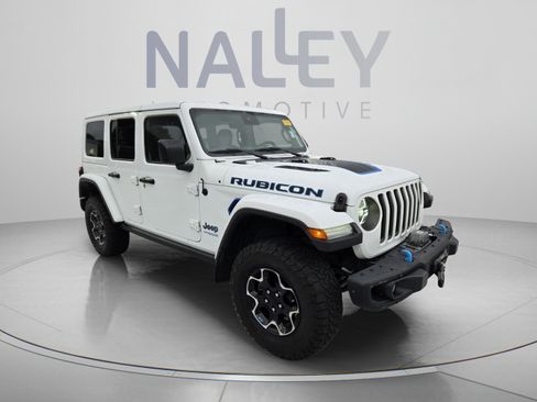 Used 2022 Jeep Wrangler Unlimited Rubicon 4xe w/ Steel Bumper Group AWD/4WD image 7