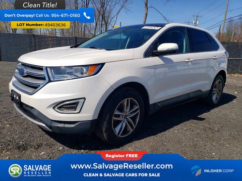 Used 2017 Ford Edge SEL w/ Equipment Group 201A AWD/4WD image 1