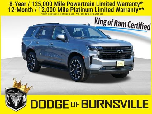 Used 2021 Chevrolet Tahoe RST w/ Luxury Package AWD/4WD image 1