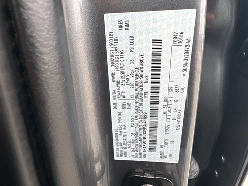 Certified 2024 Ford F150 Raptor w/ Equipment Group 803A Raptor R image 29