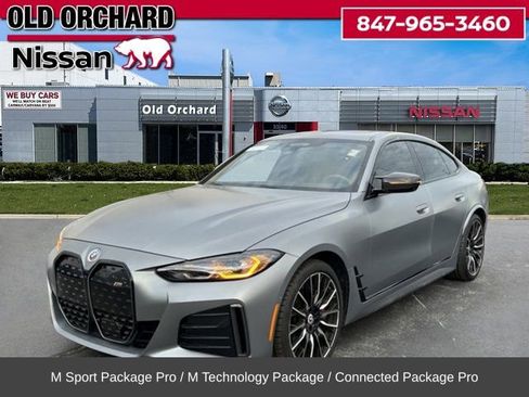 Used 2023 BMW i4 M50 w/ M Carbon Exterior Package image 1