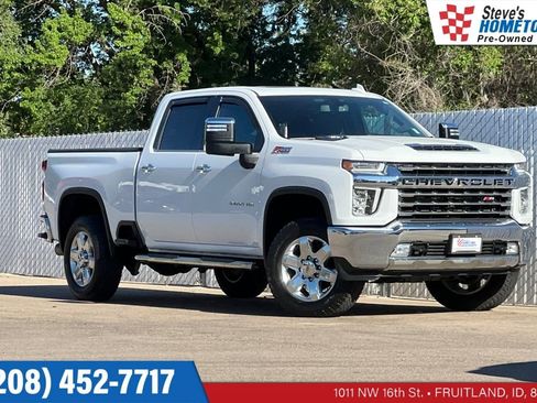 Used 2022 Chevrolet Silverado 3500 LTZ w/ LTZ Convenience Package AWD/4WD image 1