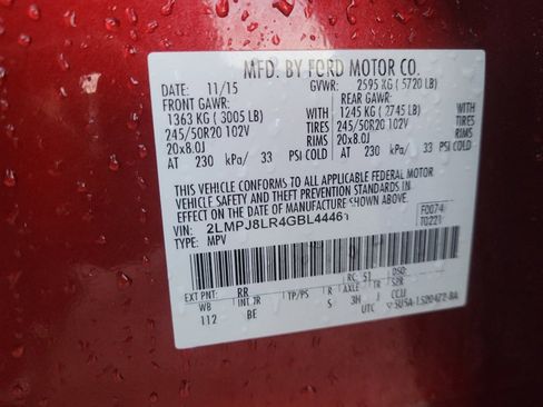 Used 2016 Lincoln MKX Reserve w/ Technology Package image 33